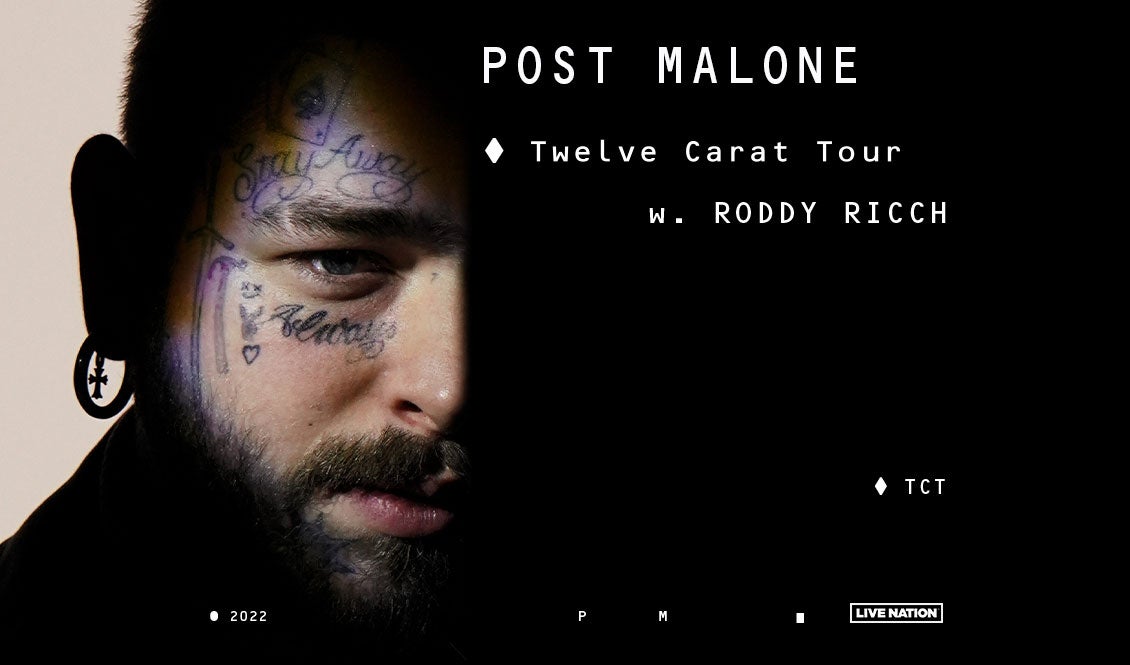 Post Malone Twelve Carat Tour with Roddy Ricch