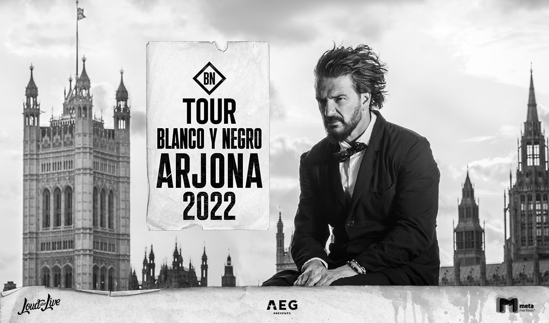 Tour Blacno Y Negro. Arjona 2022