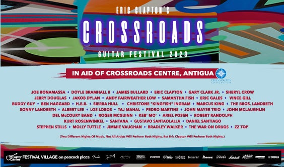 More Info for Eric Clapton's Crossroads Guitar Festival 2023