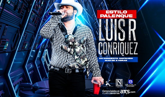 More Info for SINGER/SONGWIRTER LUIS R. CONRIQUEZ BRINGS HIS SOLO SHOW TO CRYPTO.COM ARENA