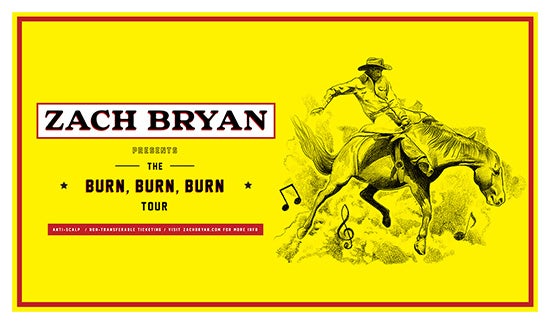 More Info for GRAMMY NOMINATED ZACH BRYAN TO LAUNCH  BURN BURN BURN NORTH AMERICAN TOUR FOR 2023